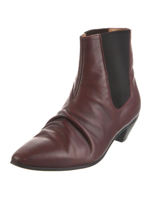 Celine Leather Chelsea Boots