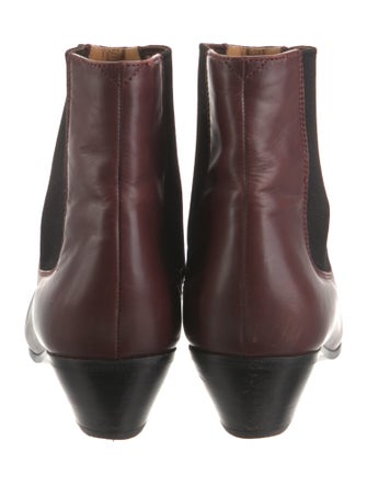 Celine Leather Chelsea Boots