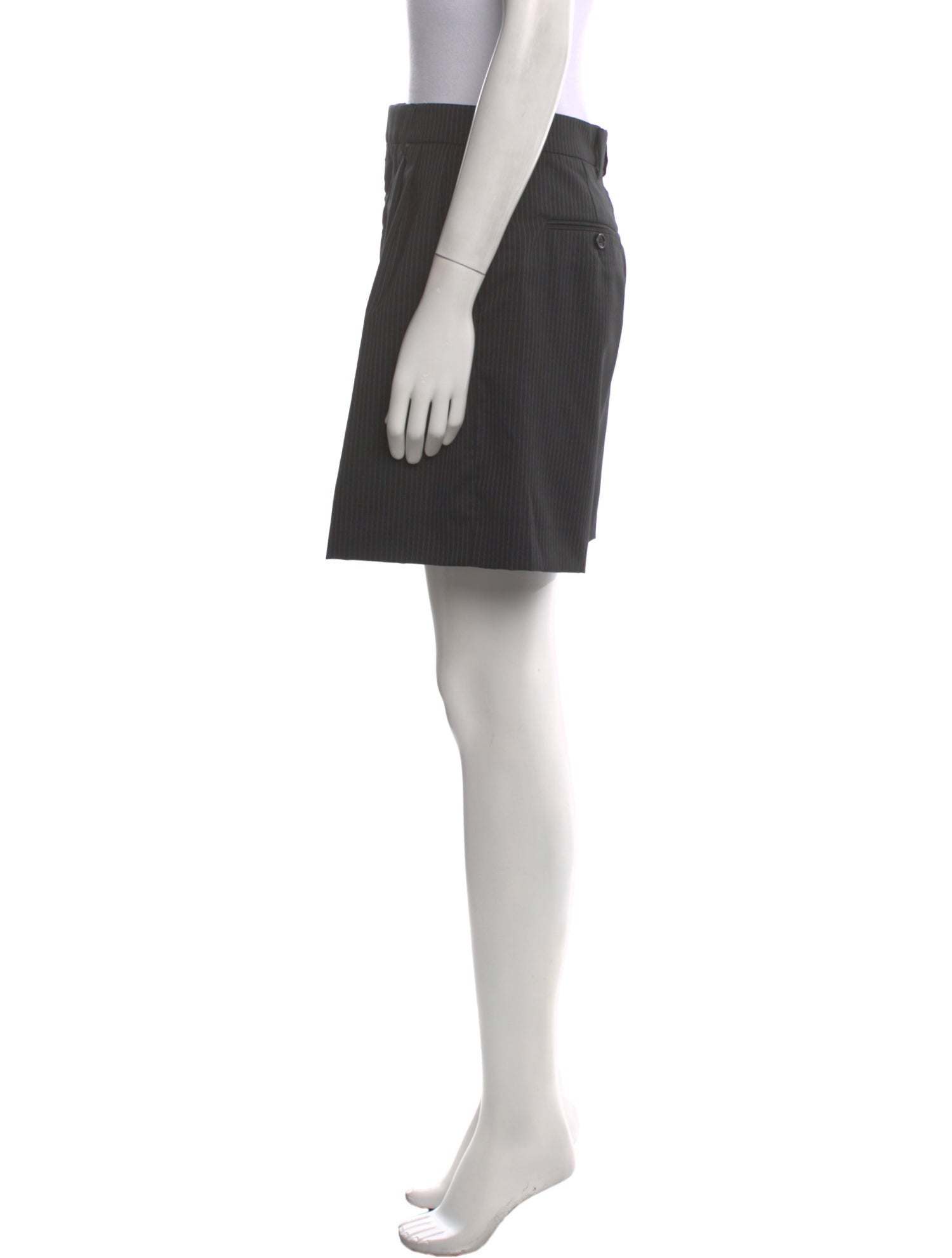 Celine Wool Mini Shorts