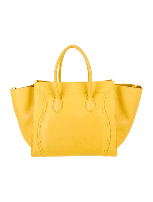 Celine Leather Luggage Phantom Medium