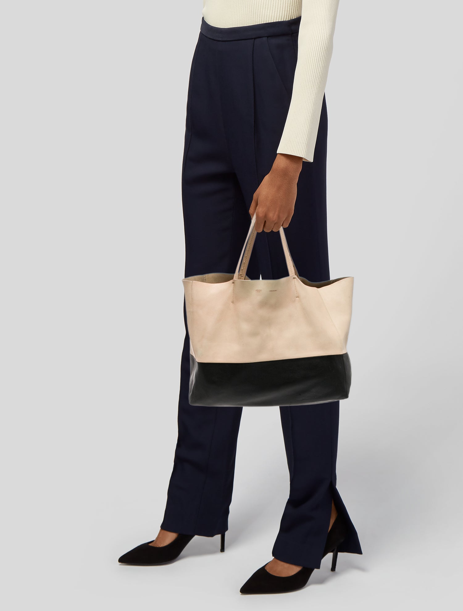 Celine Leather Tote