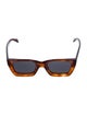 Celine Square Tinted Sunglasses
