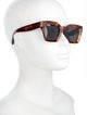Celine Square Tinted Sunglasses