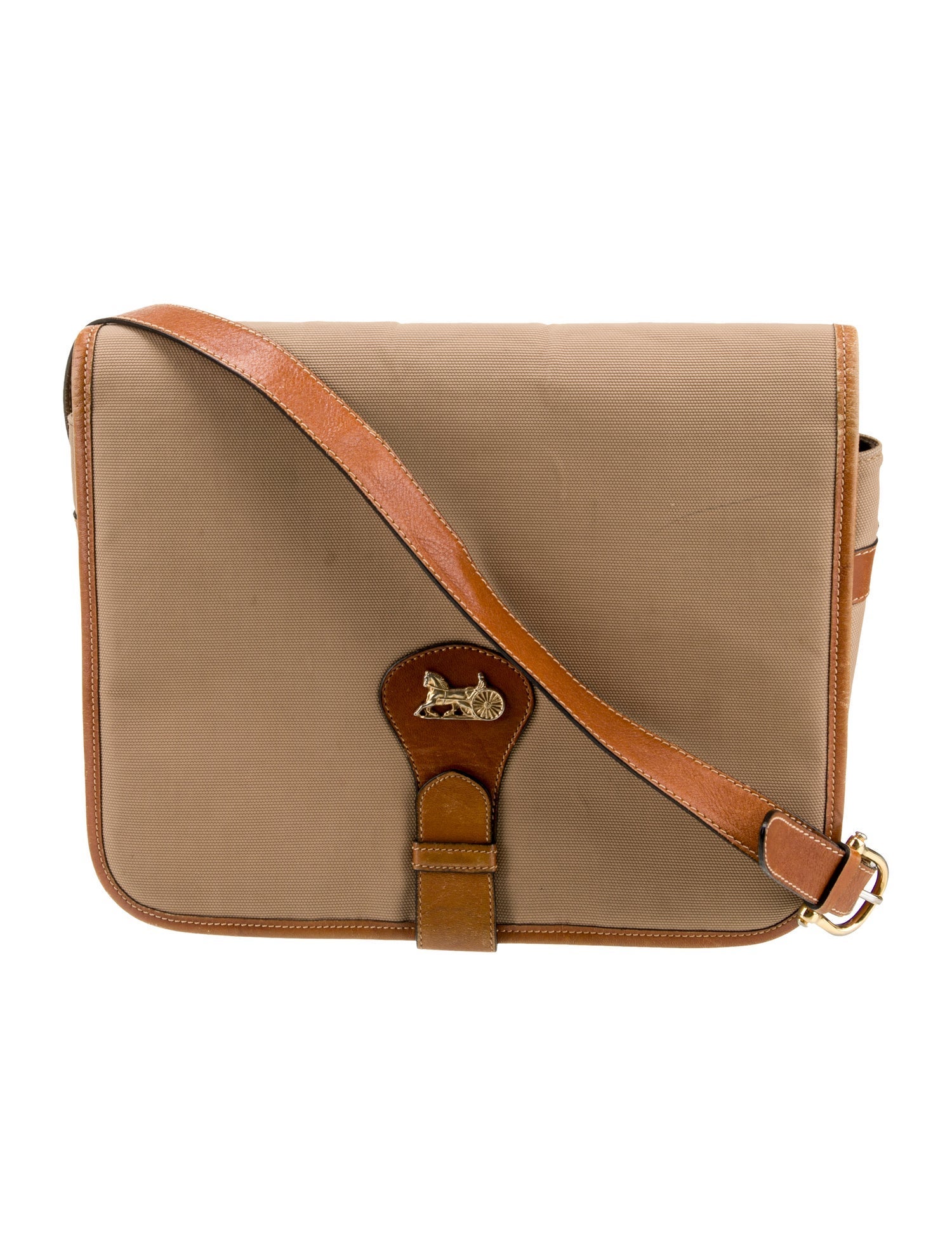 Celine Nylon Shoulder Bag Small