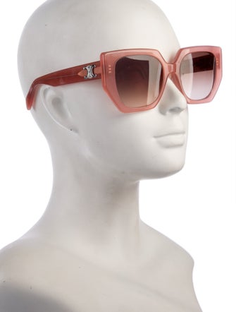 Celine Lunettes de Soleil Oversize Sunglasses