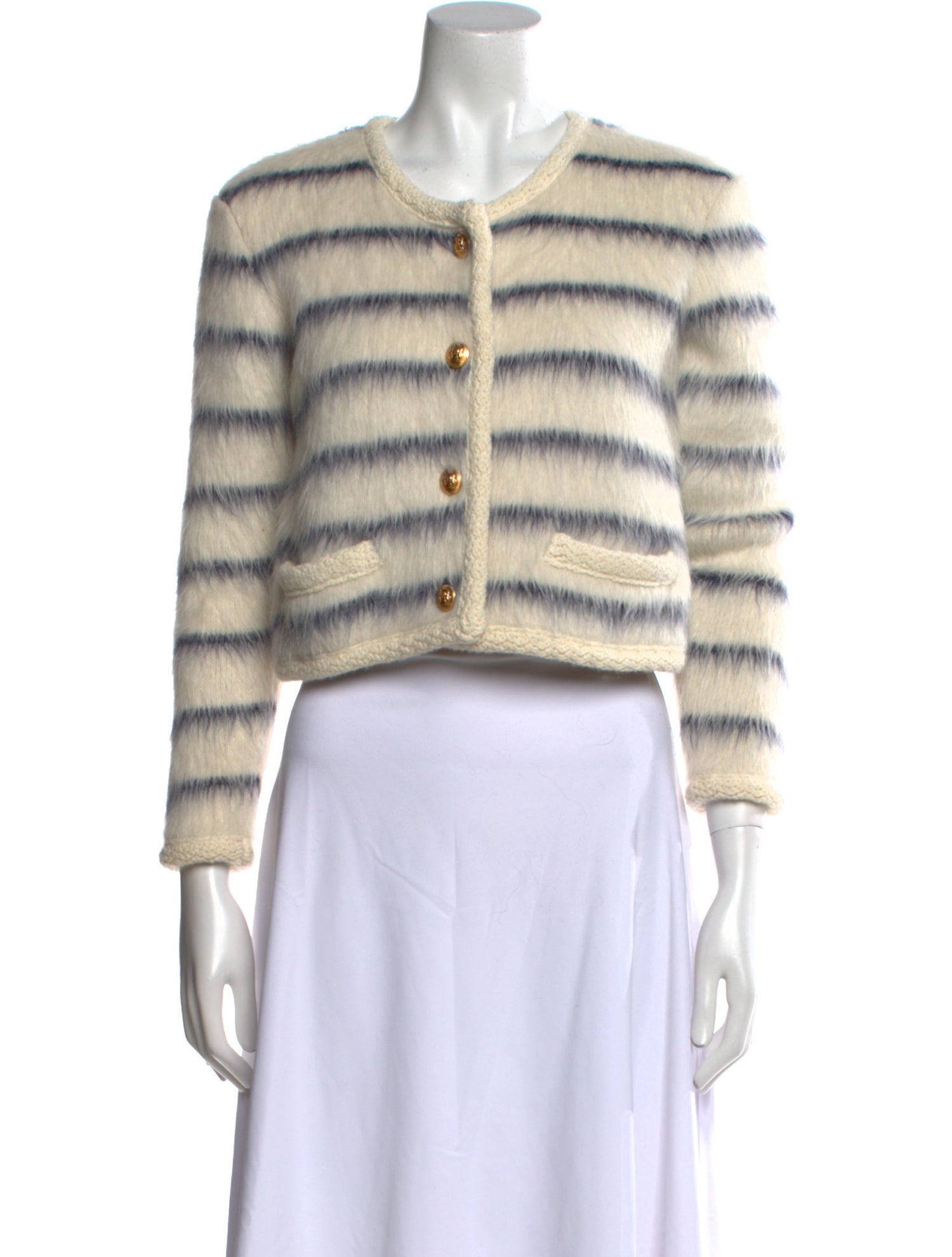 Celine Alpaca Striped Sweater