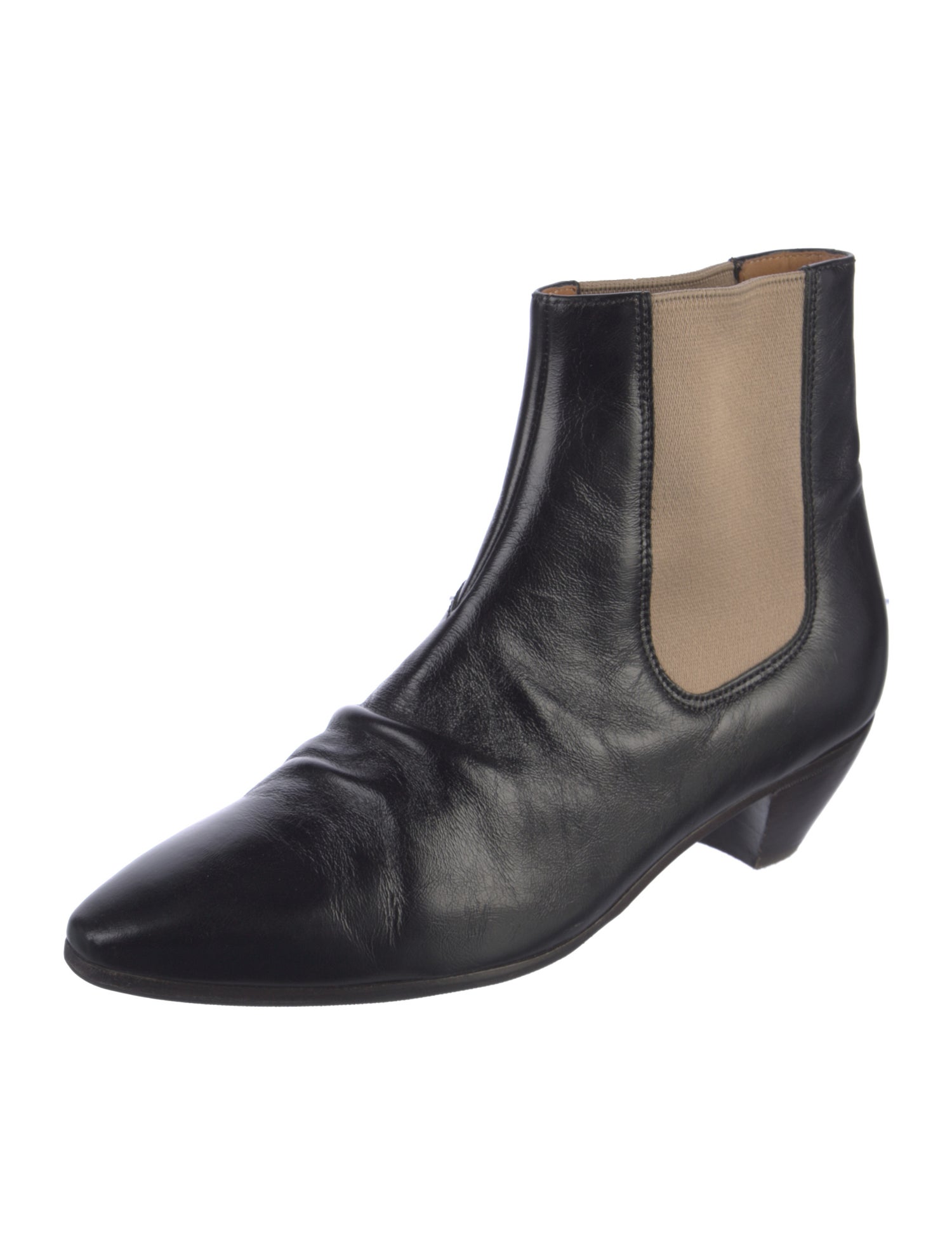 Celine Leather Chelsea Boots