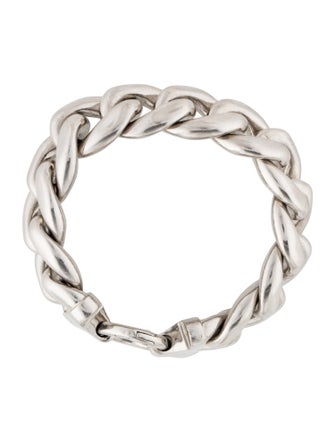 Celine Gourmette Curb Link Bracelet
