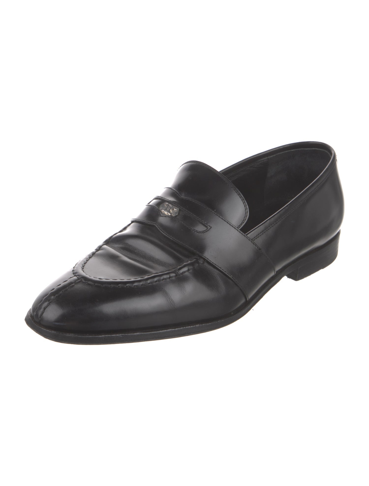 Celine Leather Dress Loafers