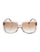 Celine Aviator Gradient Sunglasses