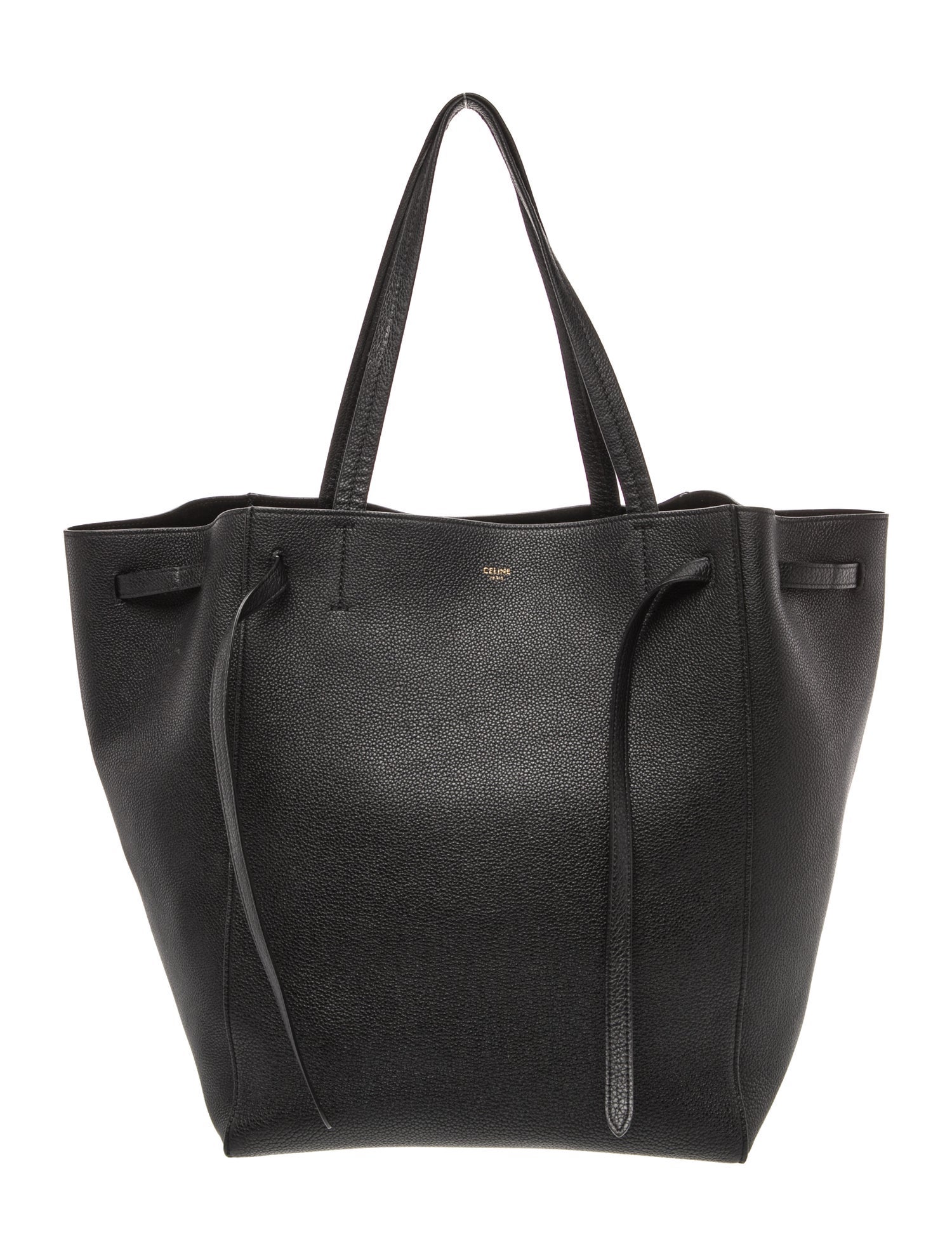 Celine Leather Cabas Phantom w/Belt Small 2022