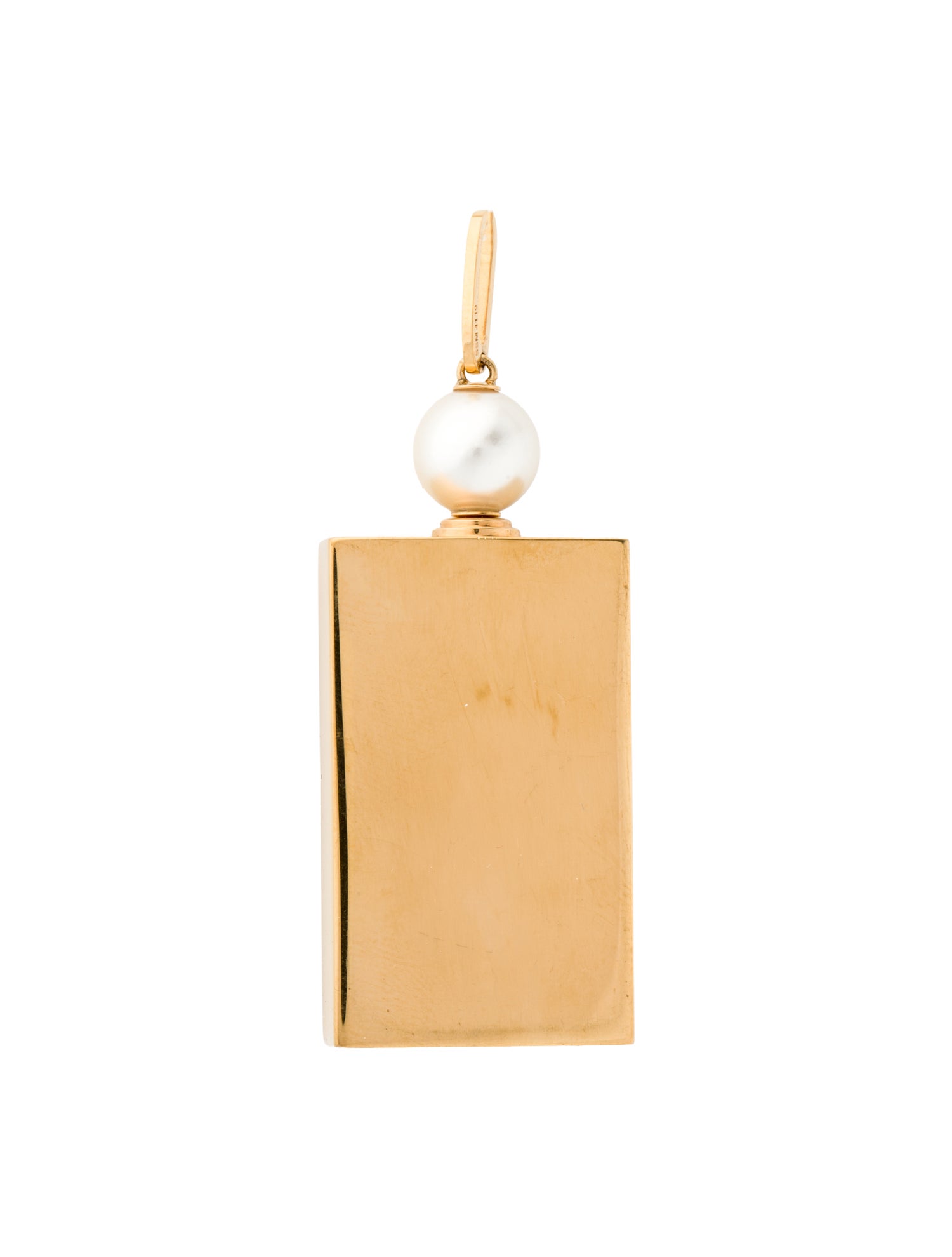 Celine Faux Pearl Perfume Bottle Pendant