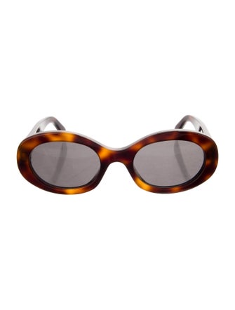 Celine Round Tinted Sunglasses
