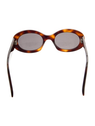 Celine Round Tinted Sunglasses