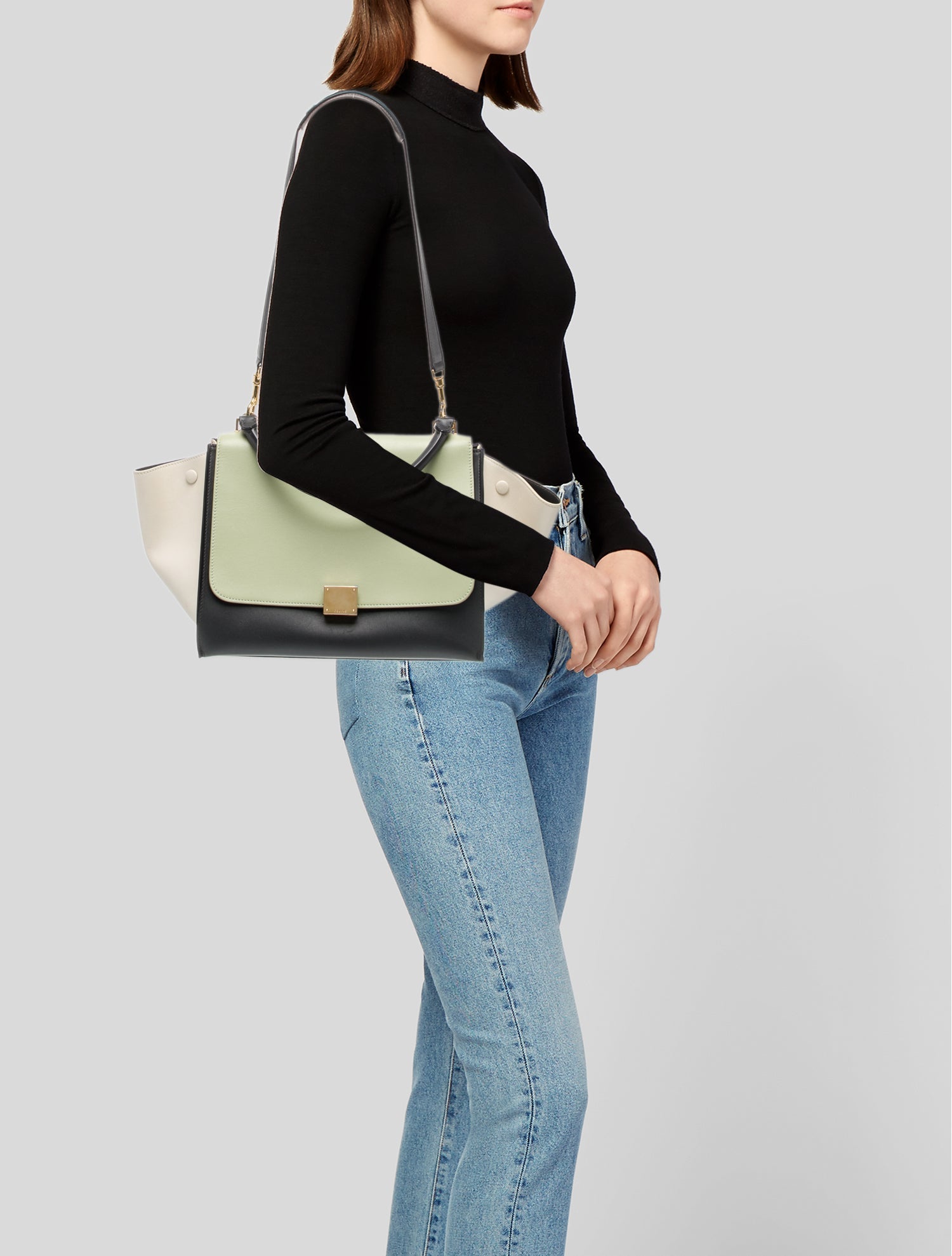 Celine Leather Trapeze Medium