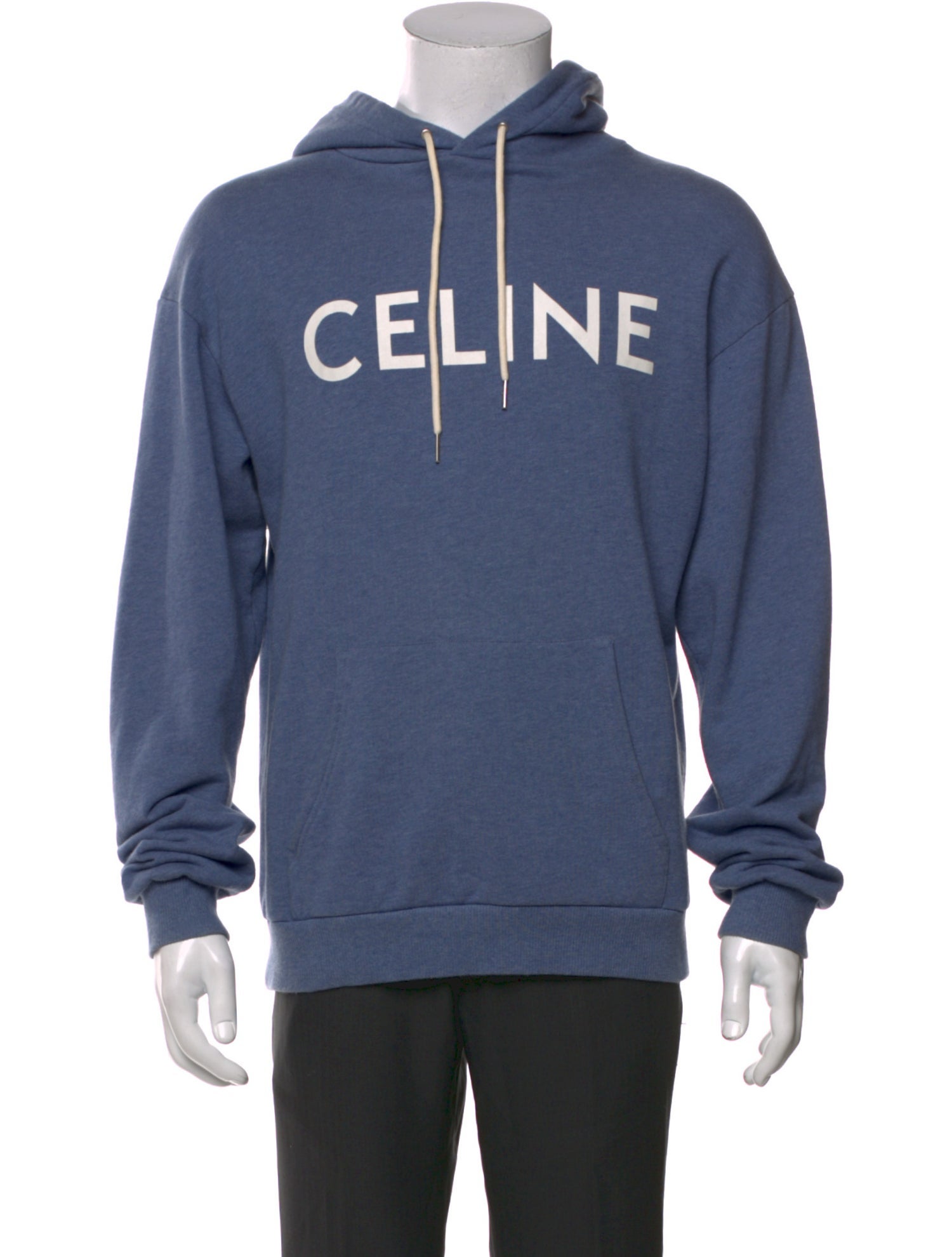 Celine Graphic Print Crew Neck Hoodie