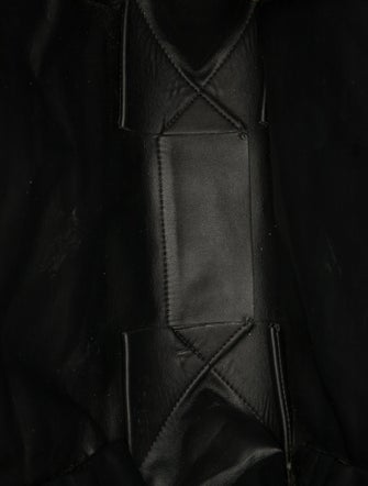 Celine Leather Vertical Gusset Cabas Large