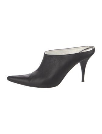 Celine Leather Mules