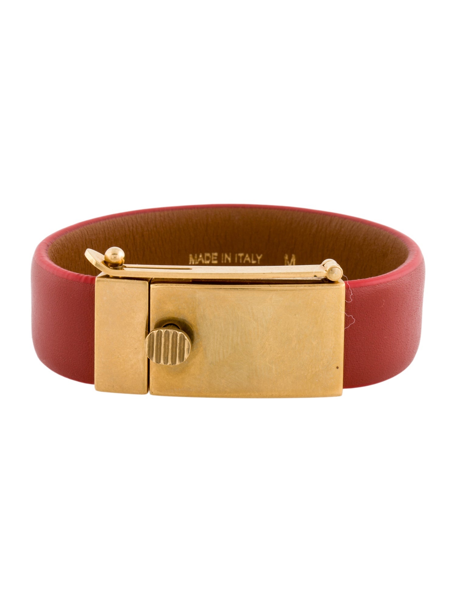 Celine Leather Wrap Bracelet