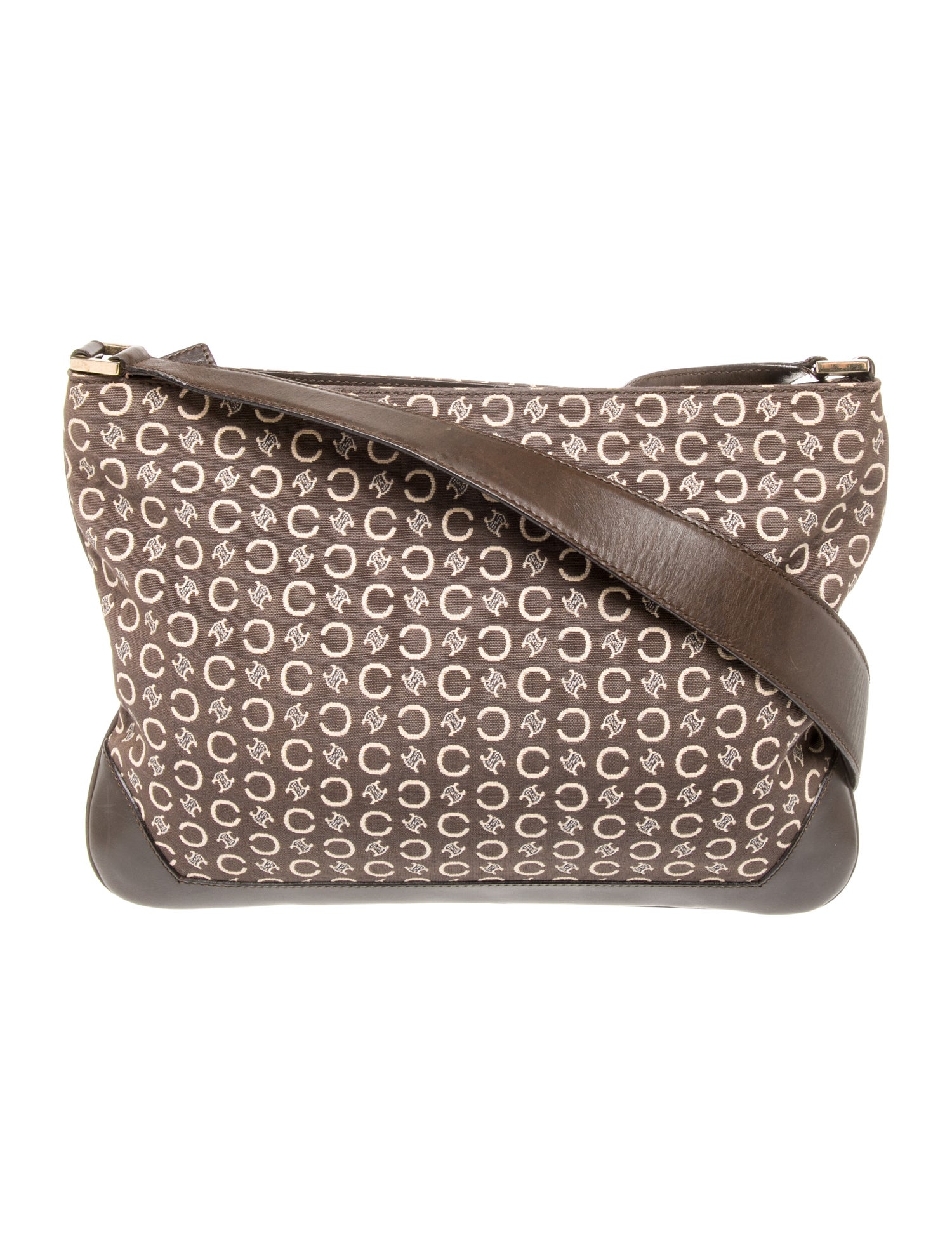 Celine Canvas Shoulder Bag