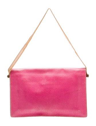 Celine Leather Top Handle Bag Vintage