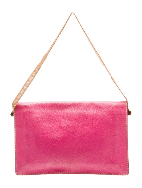 Celine Leather Top Handle Bag Vintage