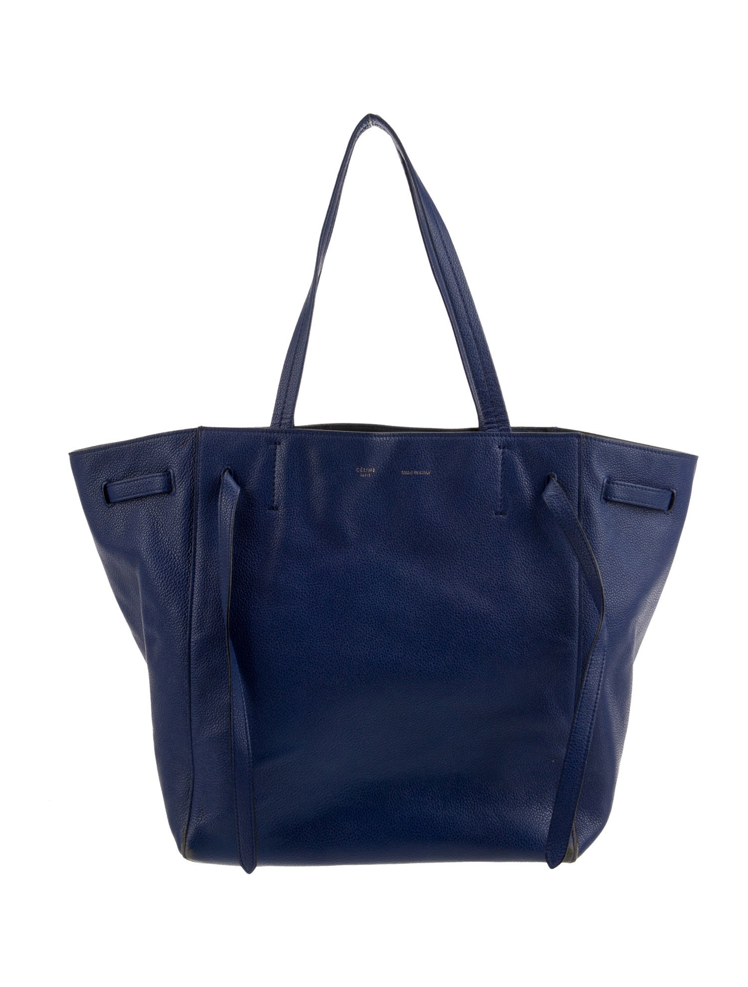 Celine Leather Cabas Phantom w/Belt Medium