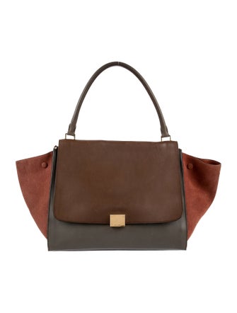 Celine Leather Trapeze Large