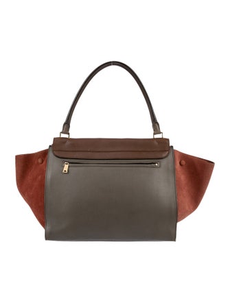 Celine Leather Trapeze Large