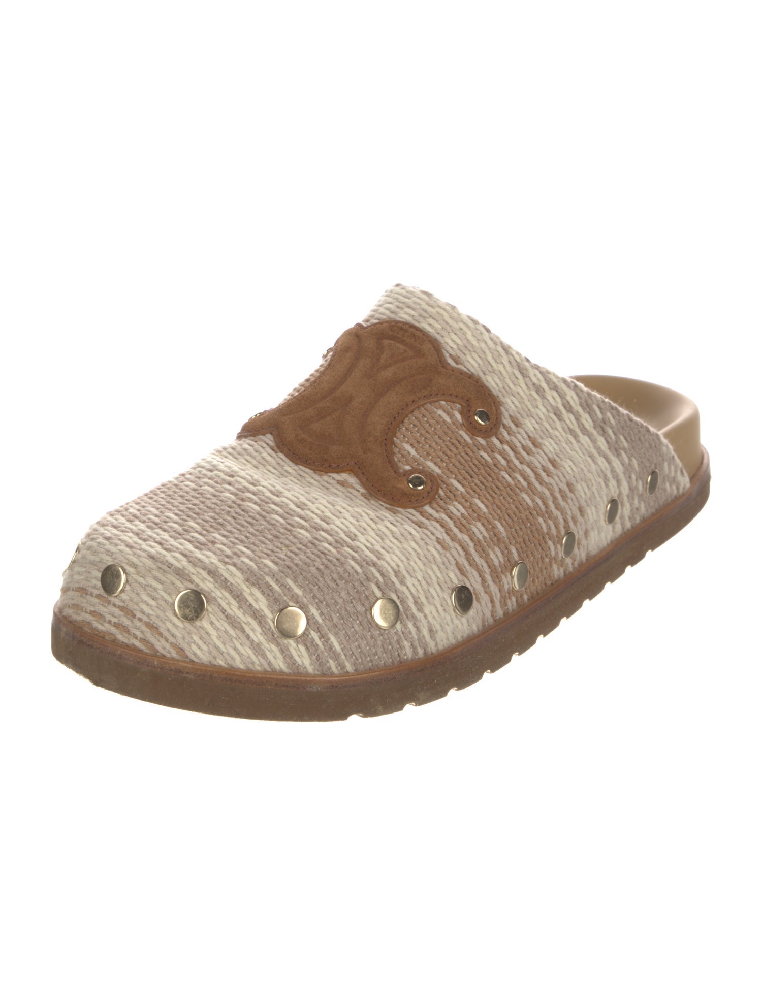 Celine Printed Mules