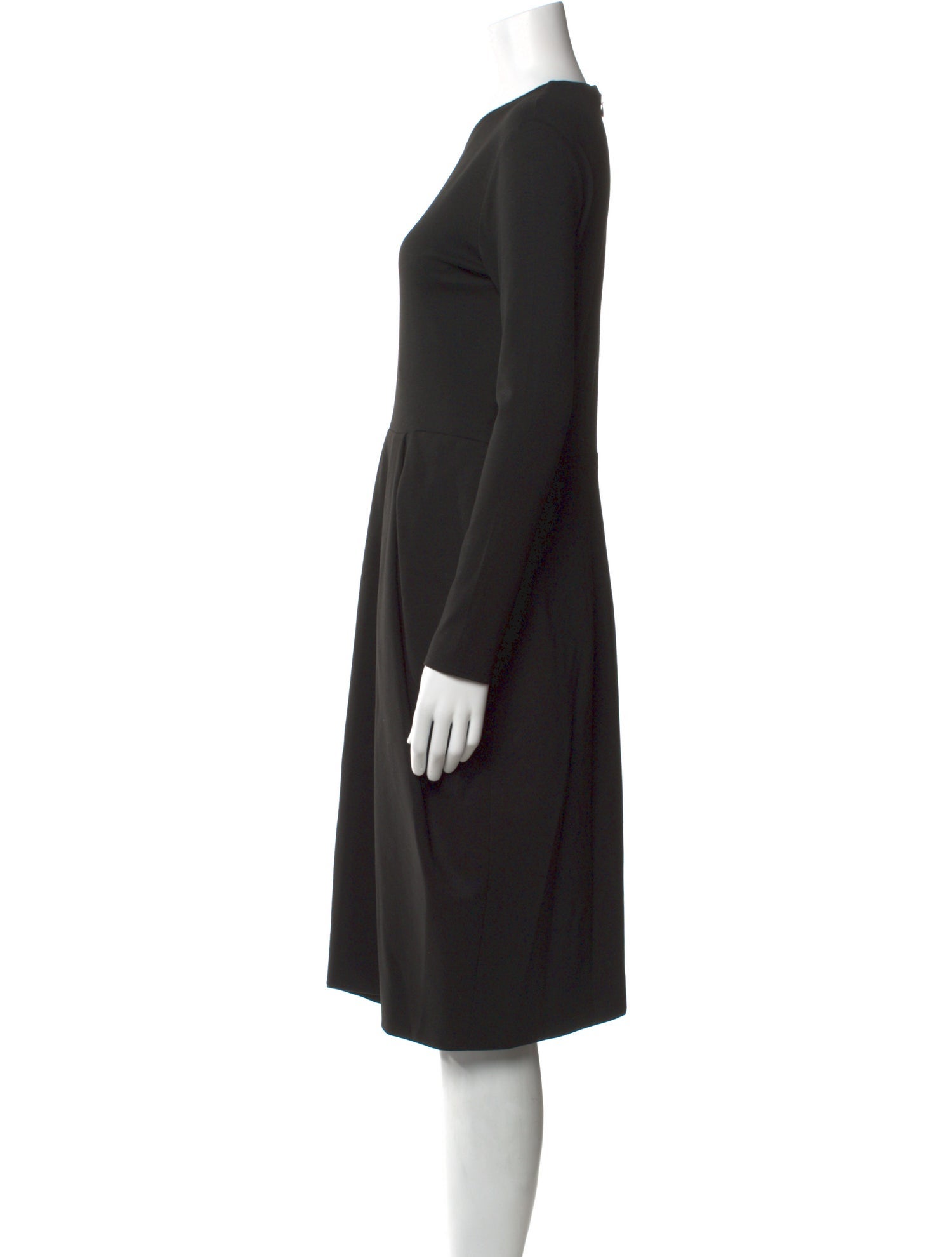 Celine Crew Neck Knee-Length Dress