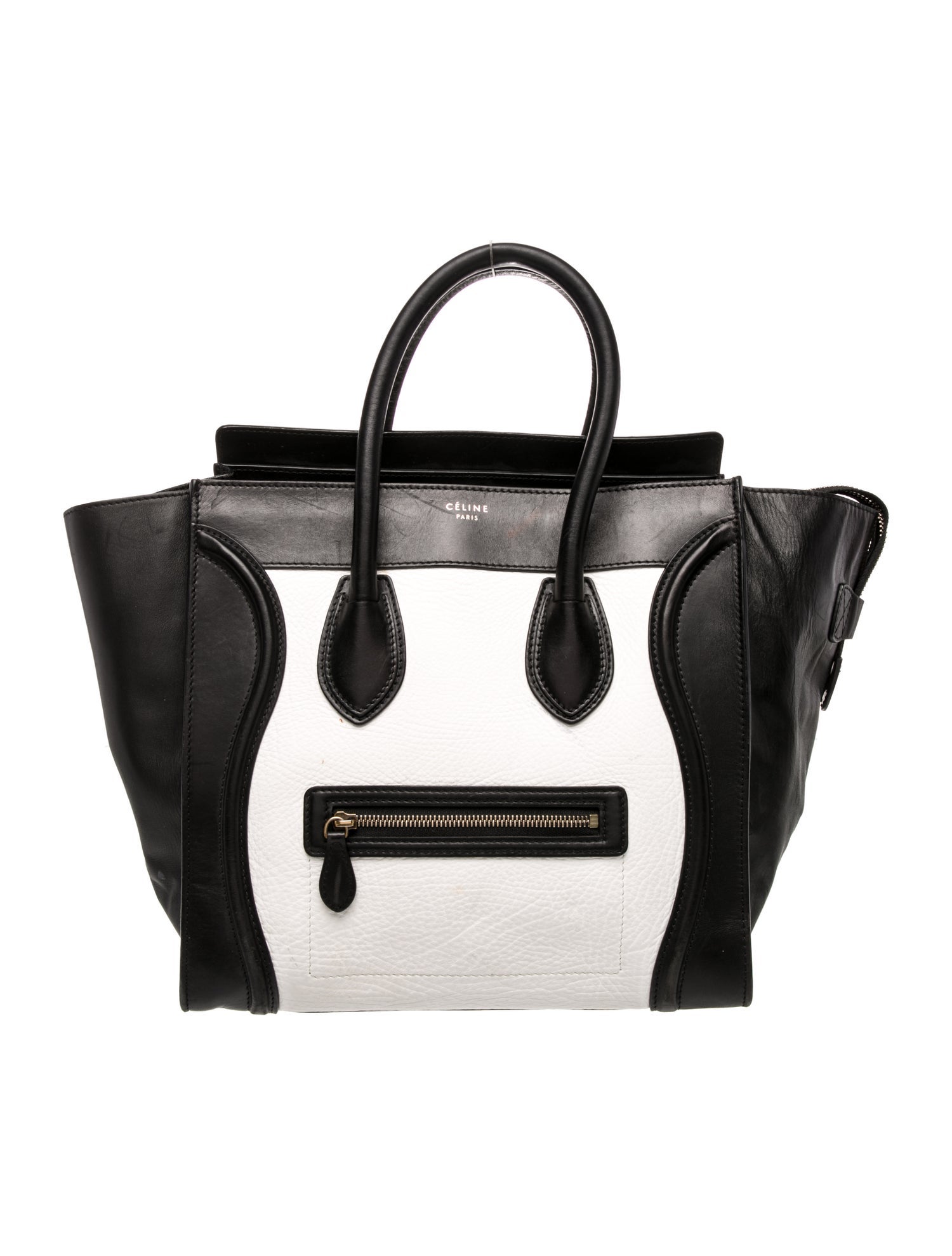 Celine Leather Luggage Mini