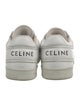 Celine Leather Lasercut Accents Sneakers