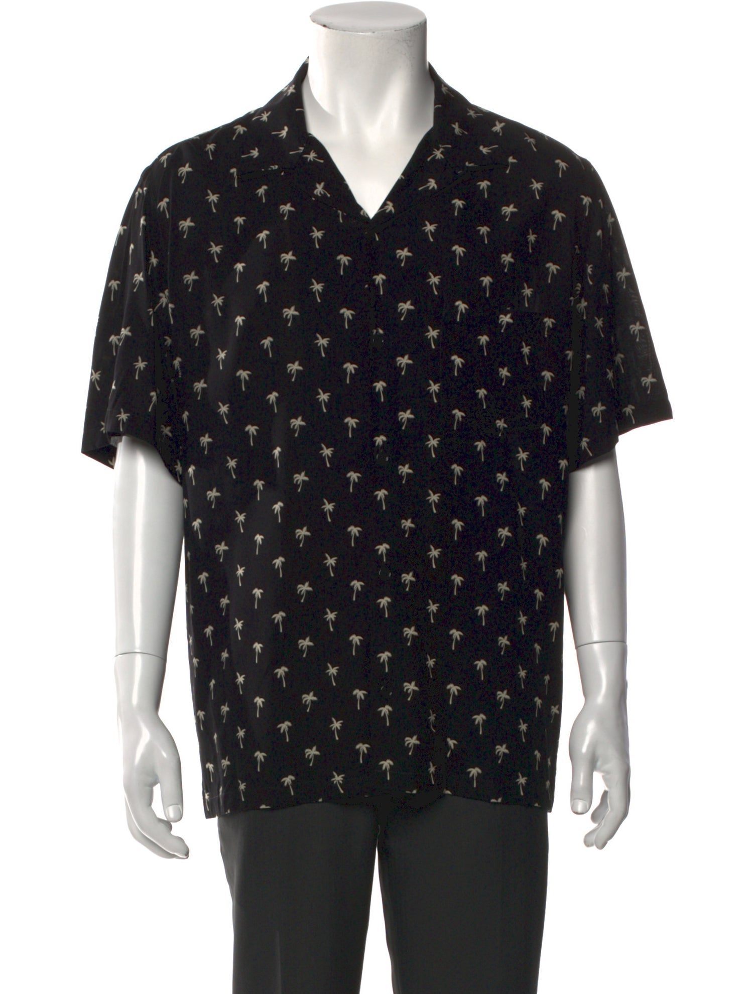 Celine Printed Short Sleeve Shirt