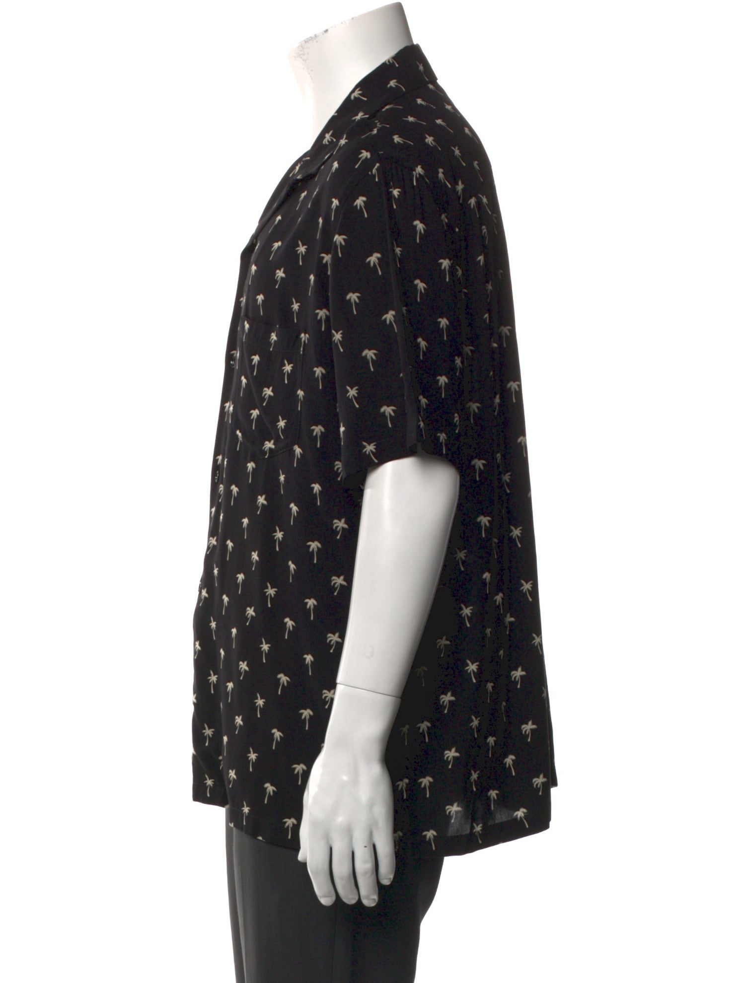 Celine Printed Short Sleeve Shirt