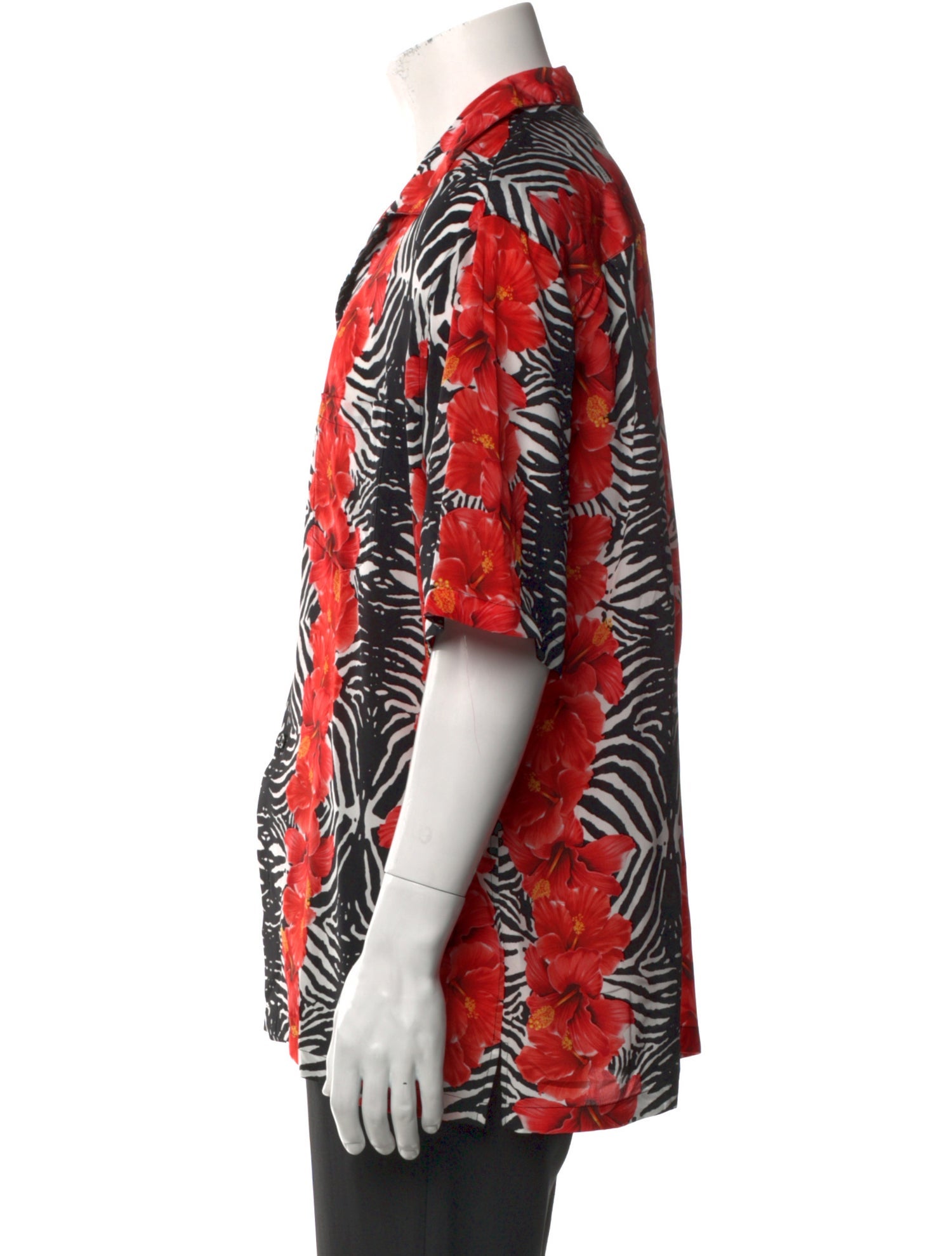 Celine Silk Floral Print Shirt w/ Tags