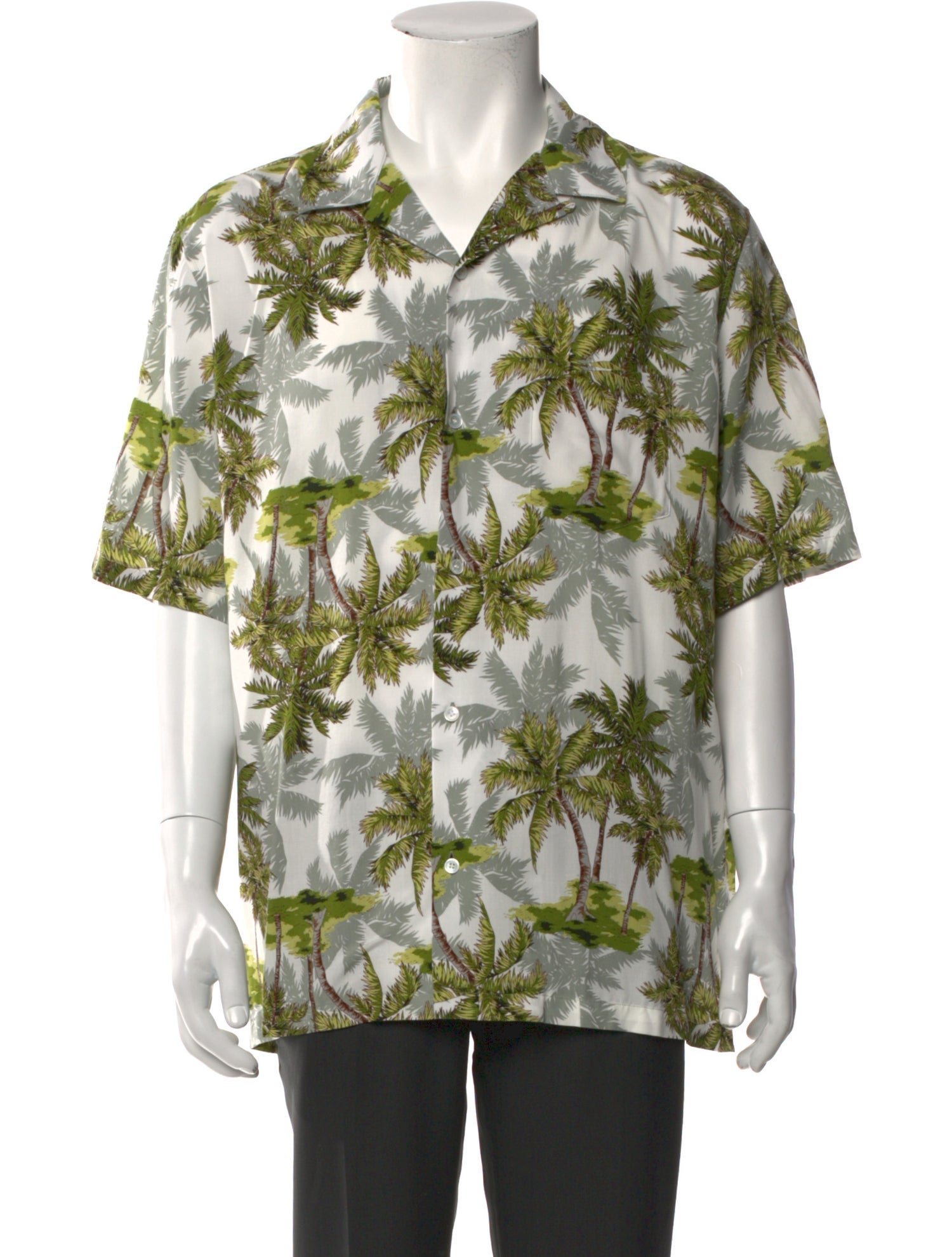 Celine Printed Short Sleeve Shirt