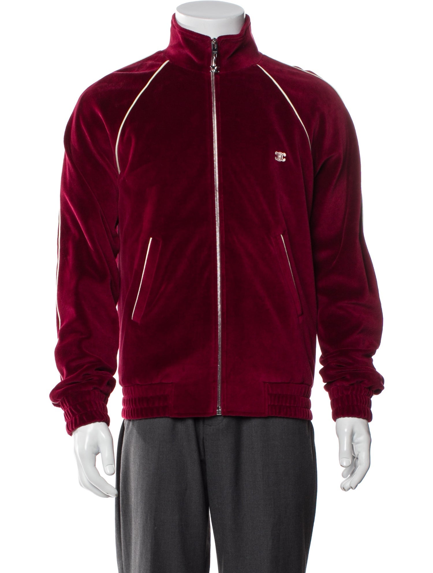 Celine Triomphe Striped Jacket