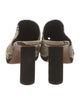 Celine Python Animal Print Mules
