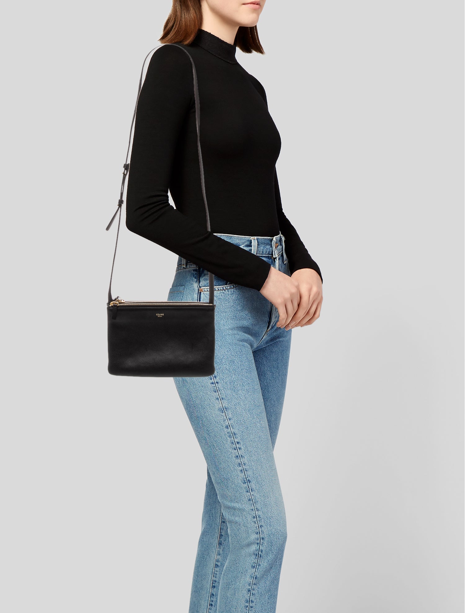 Celine Leather Trio Small