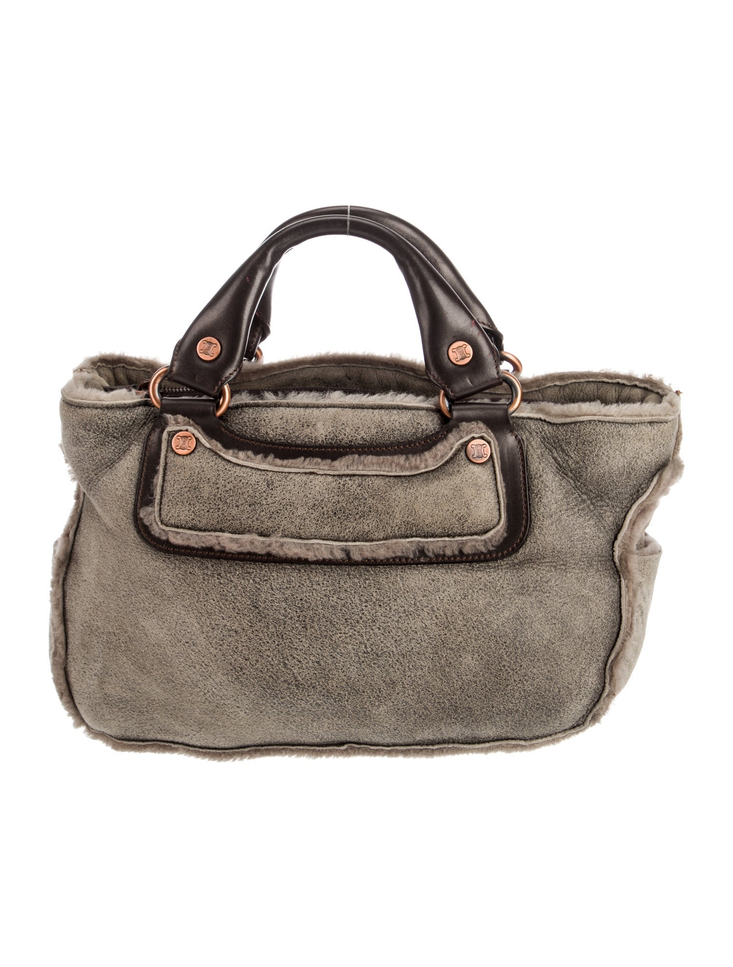 Celine Shearling Boogie