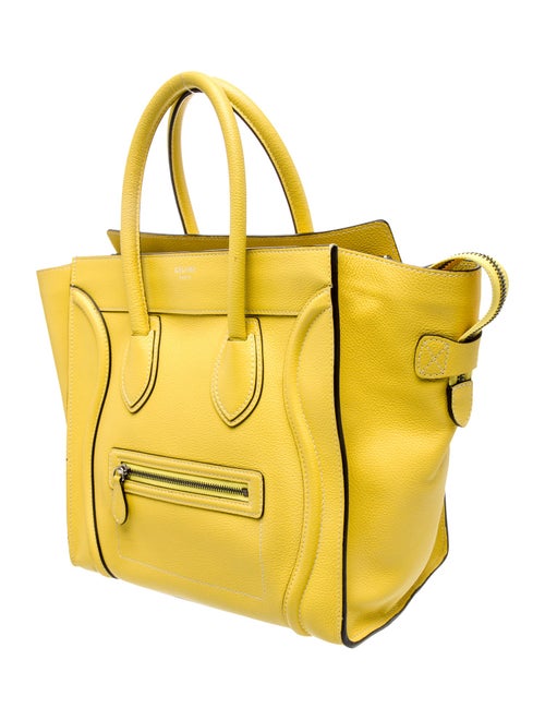 Celine Leather Luggage Mini