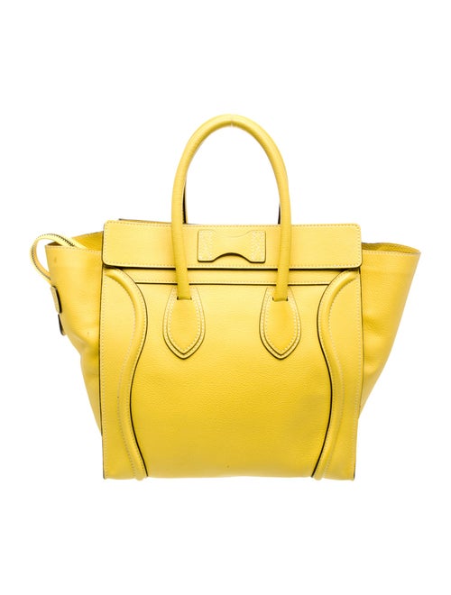 Celine Leather Luggage Mini