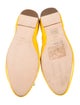 Celine Patent Leather Colorblock Pattern Ballet Flats