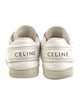 Celine Leather Lasercut Accents Sneakers