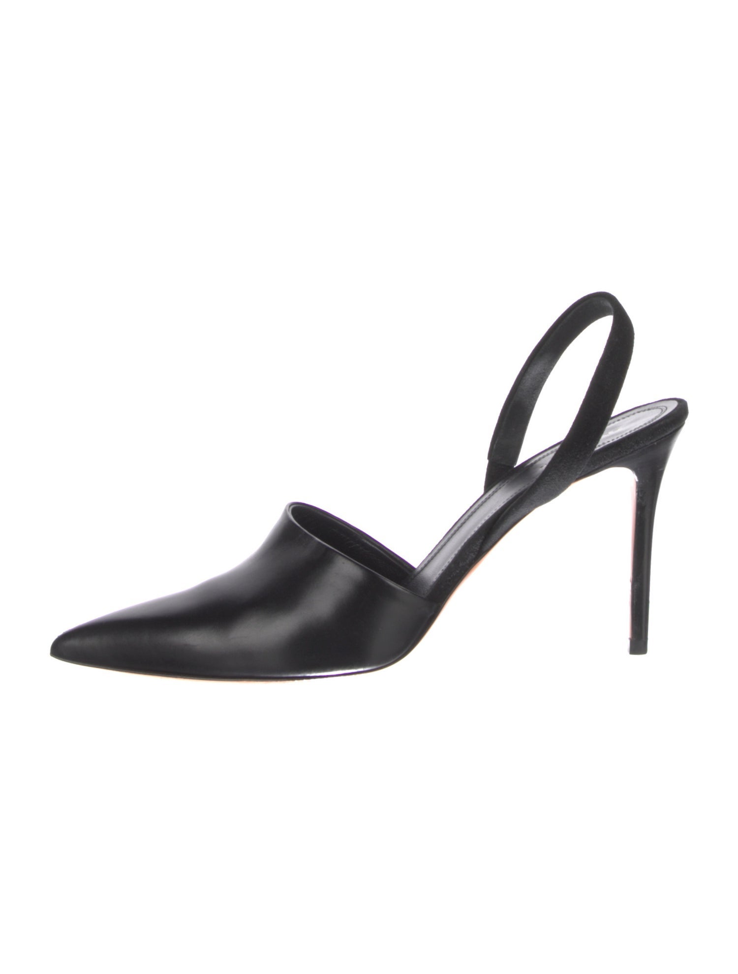 Celine Leather Slingback Pumps