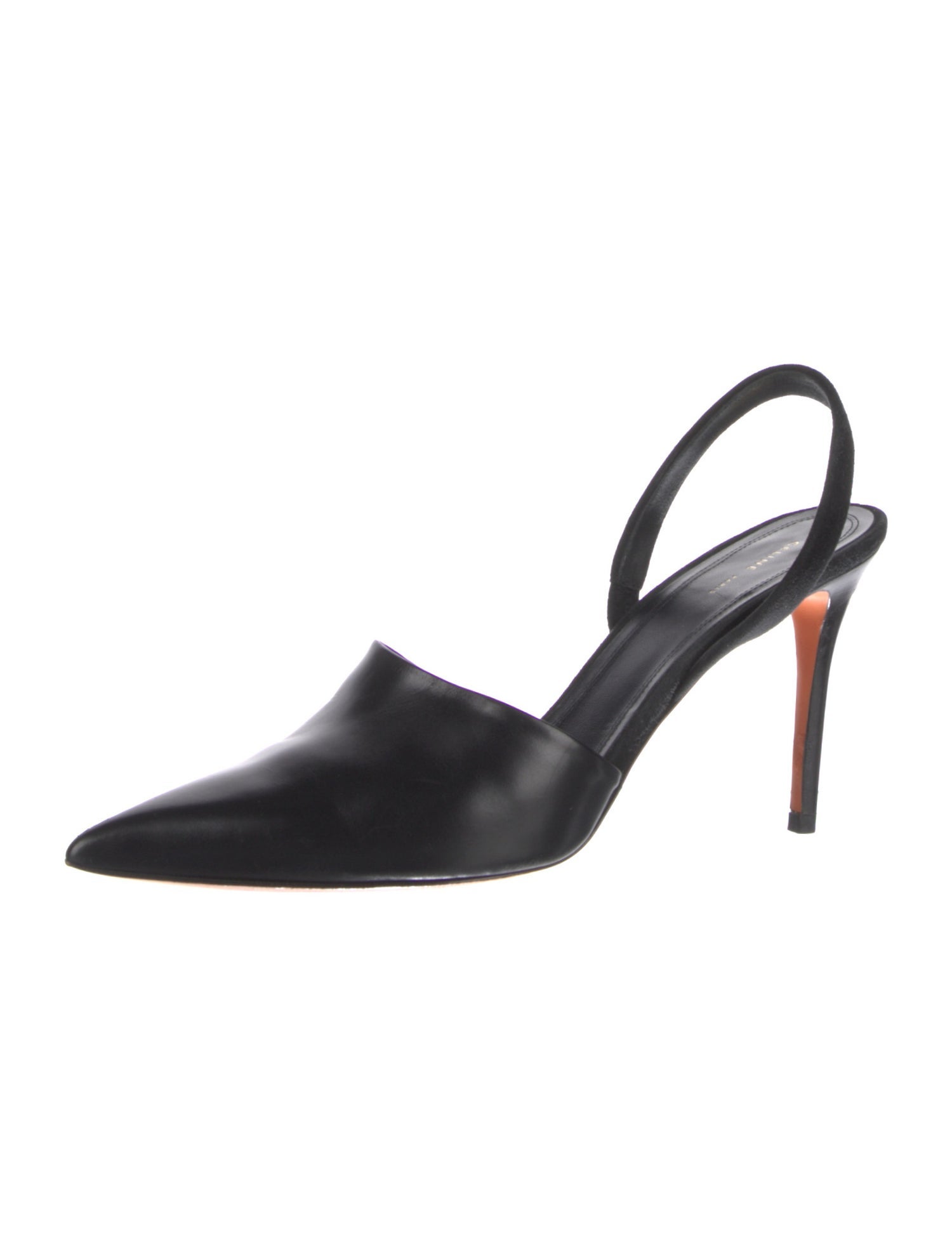 Celine Leather Slingback Pumps