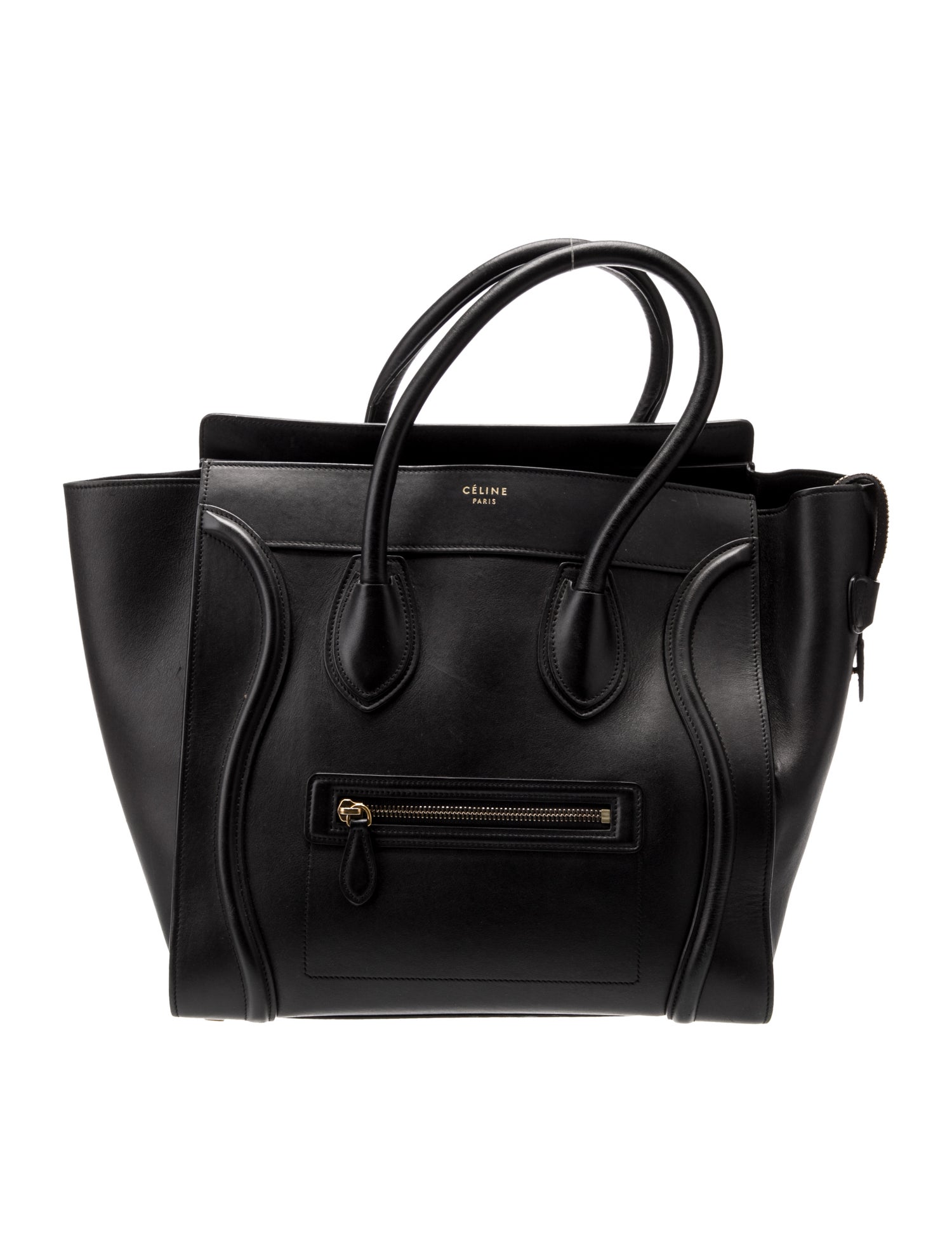 Celine Leather Luggage Mini