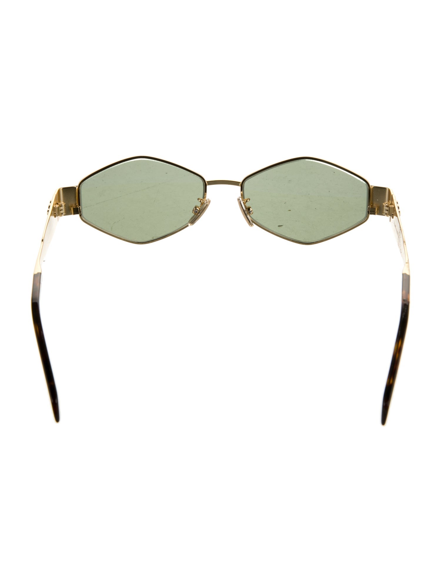 Celine Round Tinted Sunglasses