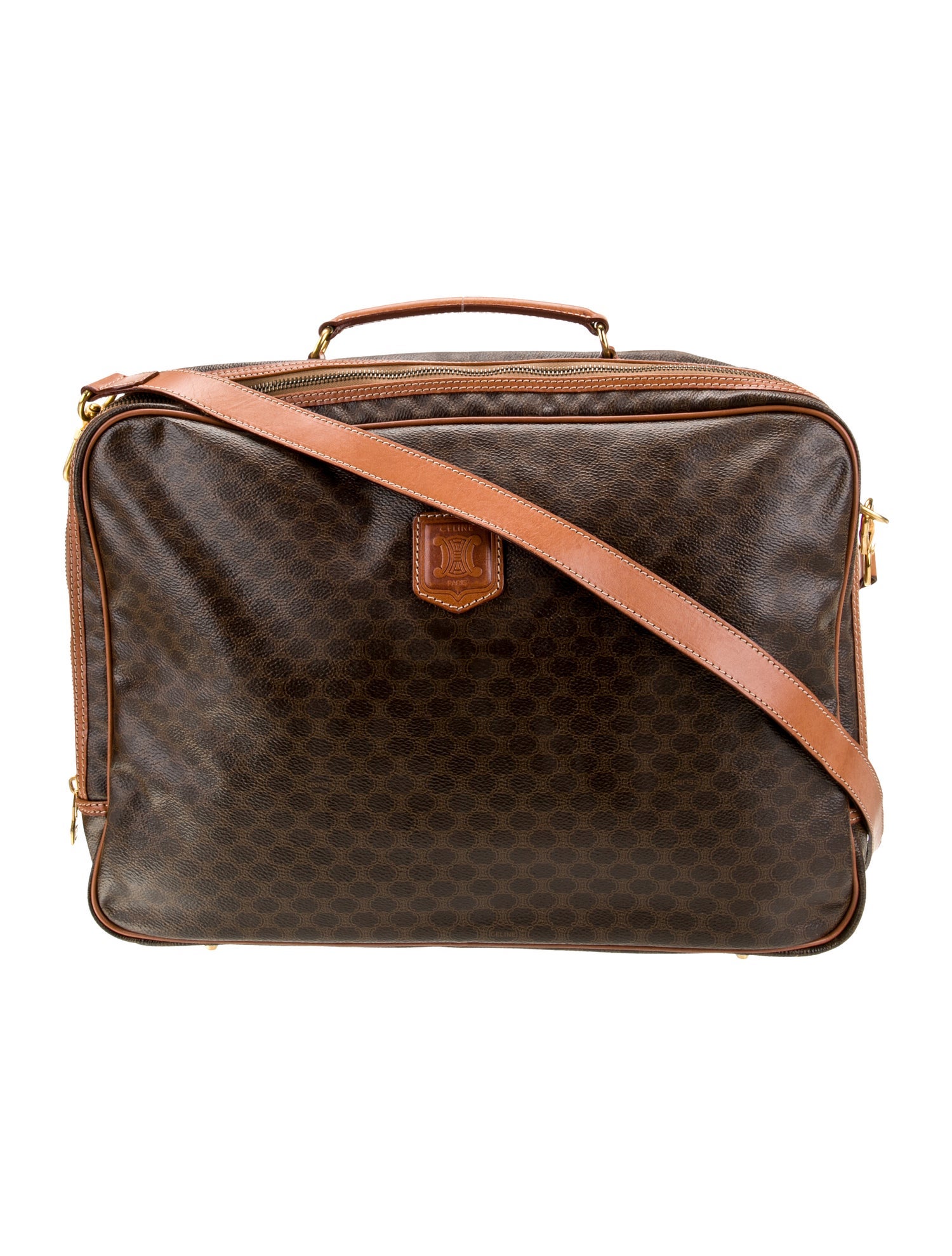 Celine Macadam Messenger Bag Vintage